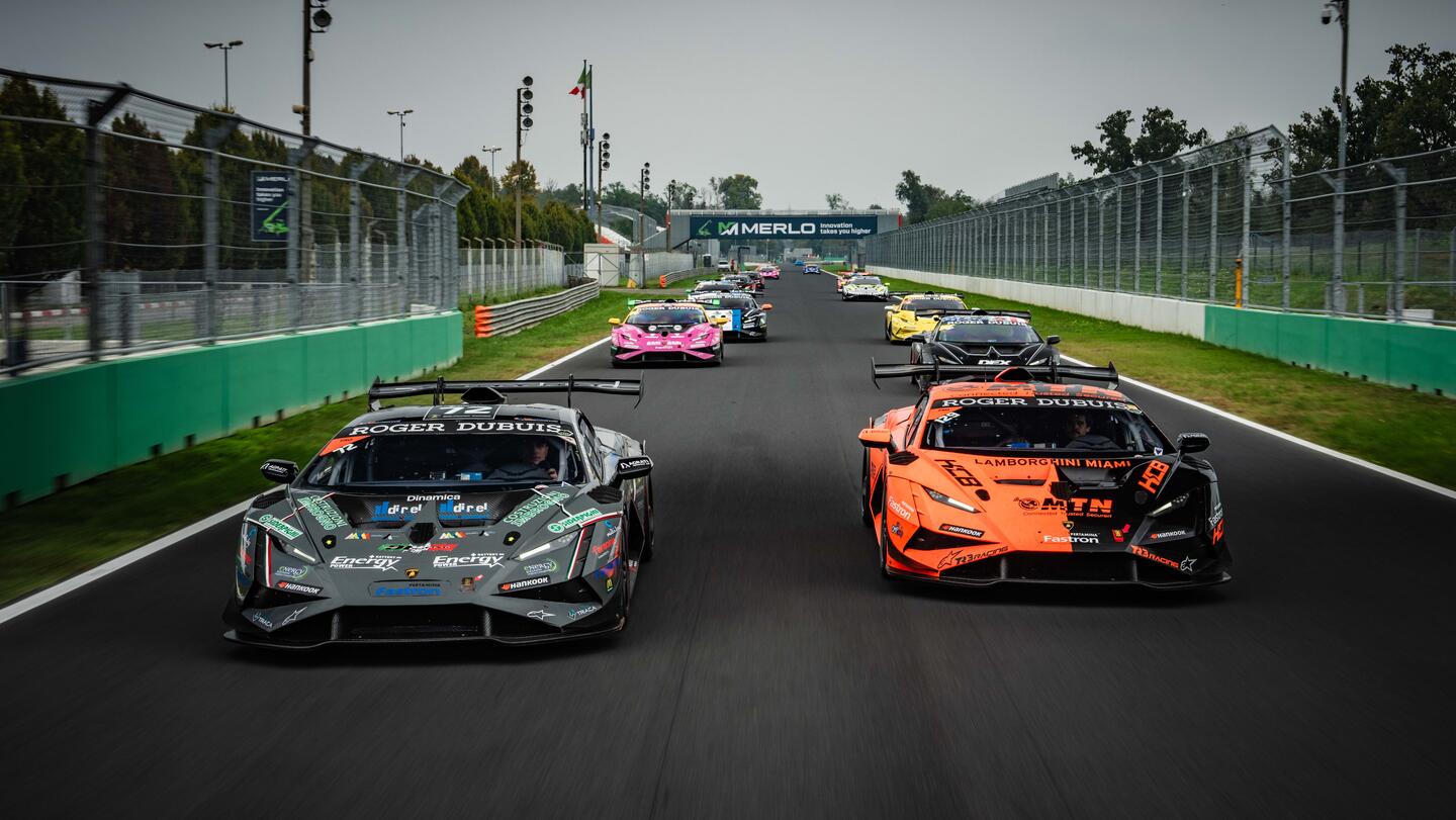 Lamborghini World Finals: Monza celebrates past and future in front of 35,000 spectators